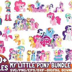 my little pony svg bundle file digital