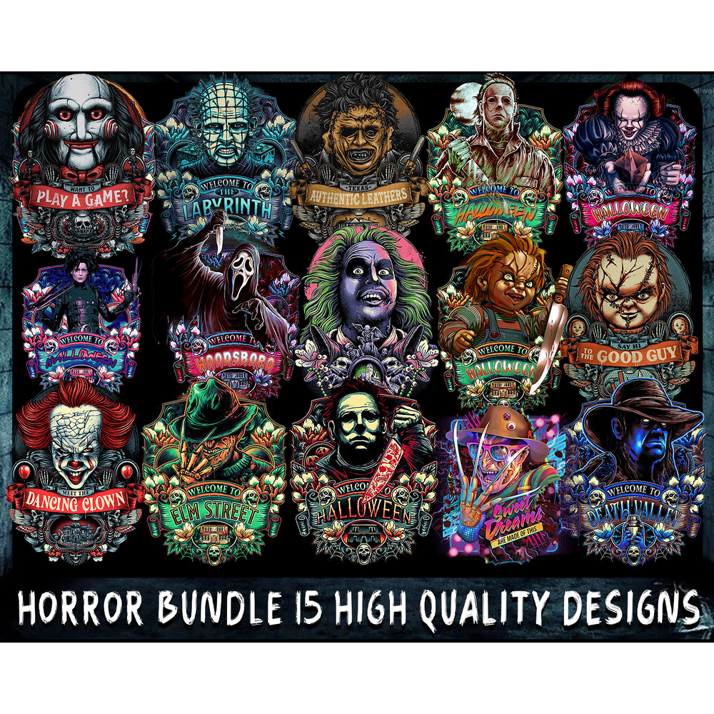 Halloween bundle PNG, halloween character Png, Instant download -SVG260722B007-20320249044.png