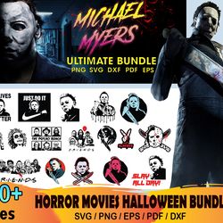 100 michael myers svg bundle, horror movies svg file digital