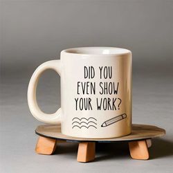 math teacher mug  math teacher gift  math mug  teacher mug  school gifts  math teacher gifts  back to school  male teach