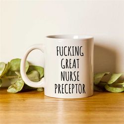 nurse preceptor gift, nurse preceptor mug, nursing student gift, preceptor gifts, thank you gift, christmas