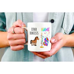 dentist mug, dentist gift, dentist unicorn mug, dentist gifts, dentist graduation, dental mug, future dentist gift, pedi
