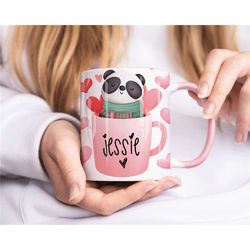 valentine mug gift, personalised name mug, personalised coffee mug, valentines gift for her, girlfriend daughter wife si