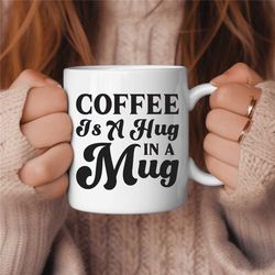 cute coffee mug, coffee drinker gift, coffee lover gift, adorable coffee mug, caffeine lover gift, coworker gift