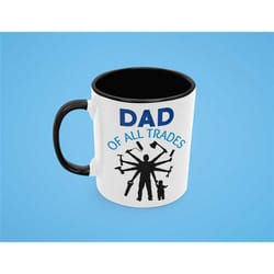 jack of all trades mug, handyman dad gift, diy dad mug, gift for dad, do it yourselfer gift, handy dad present, husband