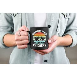 funny chicken gifts, yes i really do need all these chickens mug, chicken egg farmer gifts, chicken lover coffee cup, mo
