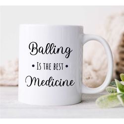 mug for hooper, best medicine, funny b-ball cup, gift for basketball coach, ball sport, for boys, birthday present, men'