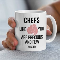personalized chef mug, empowering, custom gift for cook, gastronomy appreciation, culinary school graduate, gourmet, pos