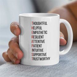 arcostic therapist mug, empowering gift for counselor, family therapy appreciation, bcba thank you, cbt birthday, aba wo