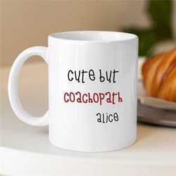 custom 'coachopath' mug, personalized gift for motivational expert, portmanteau, thank you, graduation, profession, offi