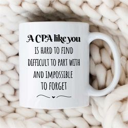 appreciation gift for cpa, accountant thank you mug, gift for bookkeeper mom, financial advisor, coworker, best friend,