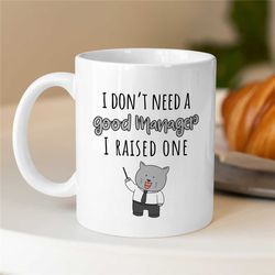 manager mug, for mom/dad, boss parents, coworker birthday, job appreciation, work office decor, profession, for him/her,