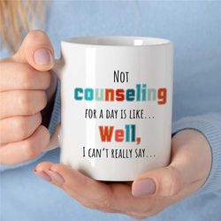 funny counselor mug, quote, gift for therapist, family therapy appreciation, thank you gift, bcba, cbt birthday, aba wor