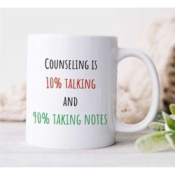 funny counselor mug, quote, gift for therapist, family therapy appreciation, thank you gift, bcba, cbt birthday, aba wor