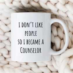 introverted counselor mug, gift for therapist, family therapy appreciation, thank you gift, bcba, cbt birthday, aba work
