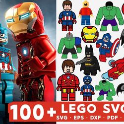 100 Lego Cartoon Bundle Svg, Trending Svg, Lego Bundle Svg