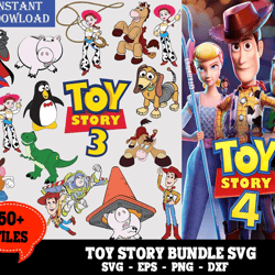 50 Files Toy Story Bundle Svg, Disney Svg, Buzz Lightyear Svg