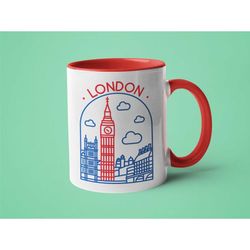 london mug, london gift, souvenir gift, souvenir mug, london