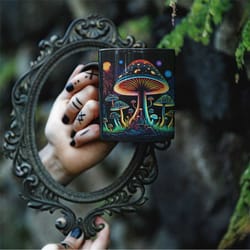 mushroom mug, wonderland, mushrooms, fungi, nature, gift, mushroom coffee, trip, quotes, halloween, trending, mushroom t