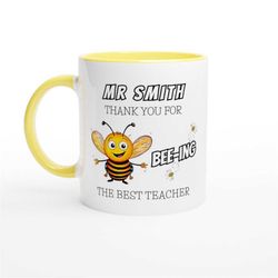 personalised teacher mug | gift for teacher | teacher appreciation |teacher | back to school | teachers coffee mug | tha