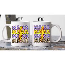 baseball mama custom mug / softball mom mug