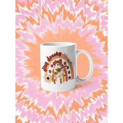 cowgirl ghost halloween mug, funny halloween mug, halloween gifts, spooky season gift, halloween decor, autumnal mug, ha