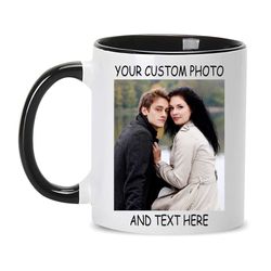 Personalized Photo Coffee Mug, Customized Mug, Custom Coffee Mug, Photo Mug Birthday Gift, Mug With Photo/Text, Annivers