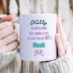 customizable gamer gift for boyfriend, custom gamer gift, personalized gaming mug, game room decor, unique birthday pres