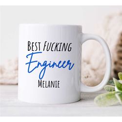 custom engineer mug, personalized geek gift, unique gift for computer, environmental, energy, transportation, material e
