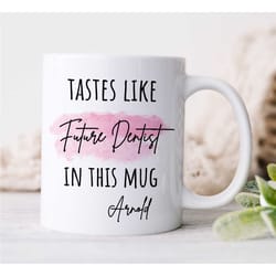 custom mug for dentist, personalized gift for dental offices, customizable doctor birthday present, leaving gift, apprec