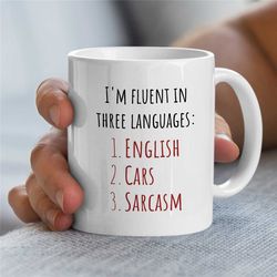 mechanics enumeration mug, gift for gearhead, car lover dad, motorbike & automotive mechanic, birthday, for him, anniver