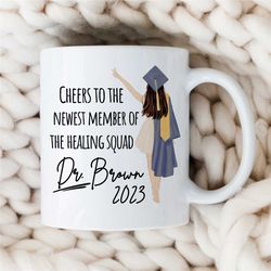 Personalized Gift for Medical student, Custom Mug for Docs, Unique Cup for Internists, GYN, Cardiologist Thank you, Anes