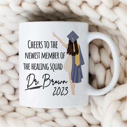 personalized gift for medical student, custom mug for docs, unique cup for internists, gyn, cardiologist thank you, anes