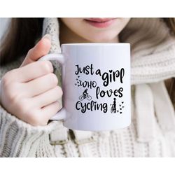 bike-themed mug, gift idea cyclist, biker cup, bicycle gift idea, birthday present, fathers day, unique cycling mug, gra