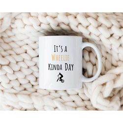 bike mug for him/her, bicycle mug gift for her, funny cycling coffee mug, cyclist gift idea, father's day present, sport