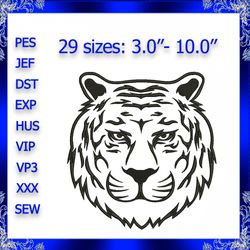 tiger machine embroidery design tigers embroidery design tiger paw embroidery design instant download print tigers