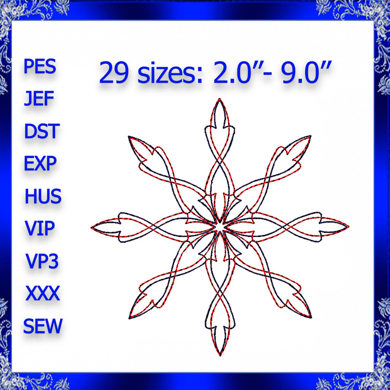 Quilting Swirls Embroidery Design Mandala Quilt Machine Embroidery Design Mandala Quilting Swirls Embroidery Design 0