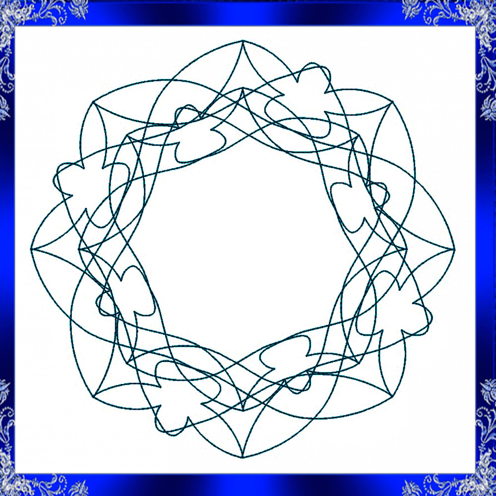 Quilting Swirls Embroidery Design Quilting Swirls Quilting Block Stipple Embroidery Stippling Quilting Swirly Embroidery 0