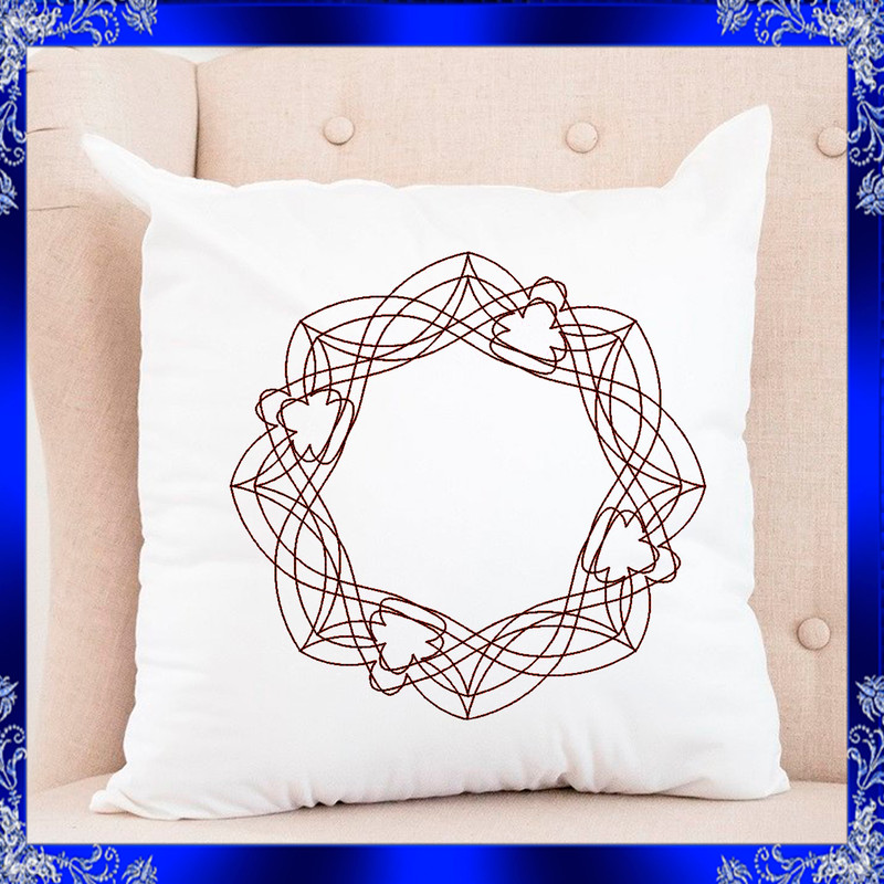 Quilt Block Machine Embroidery Design 2