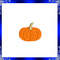 Mini Pumpkin Embroidery Design Thankful Pumpkin Fall Embroidery Autumn Embroidery Thanksgiving Tiny Pumpkin Machine Embr 0