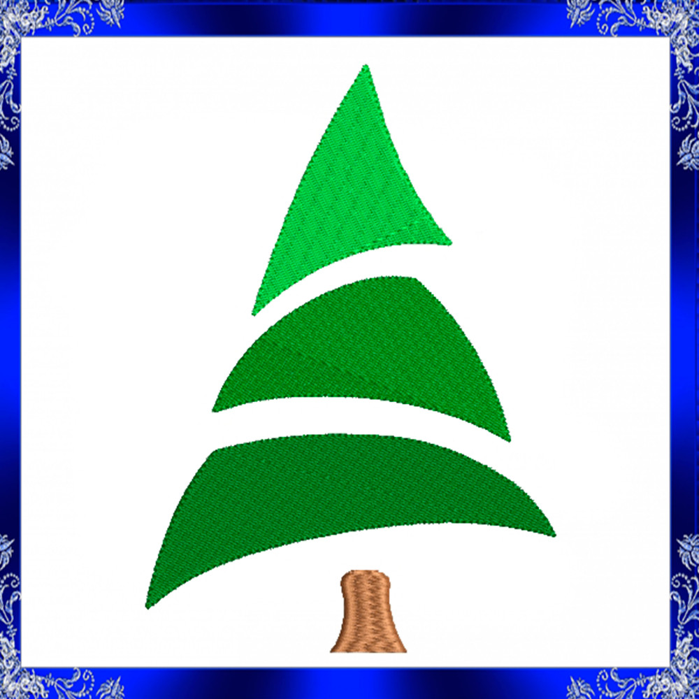 Christmas Tree Embroidery Design Merry Christmas Machine Embroidery Design Christmas Tree Embroidery Design 1