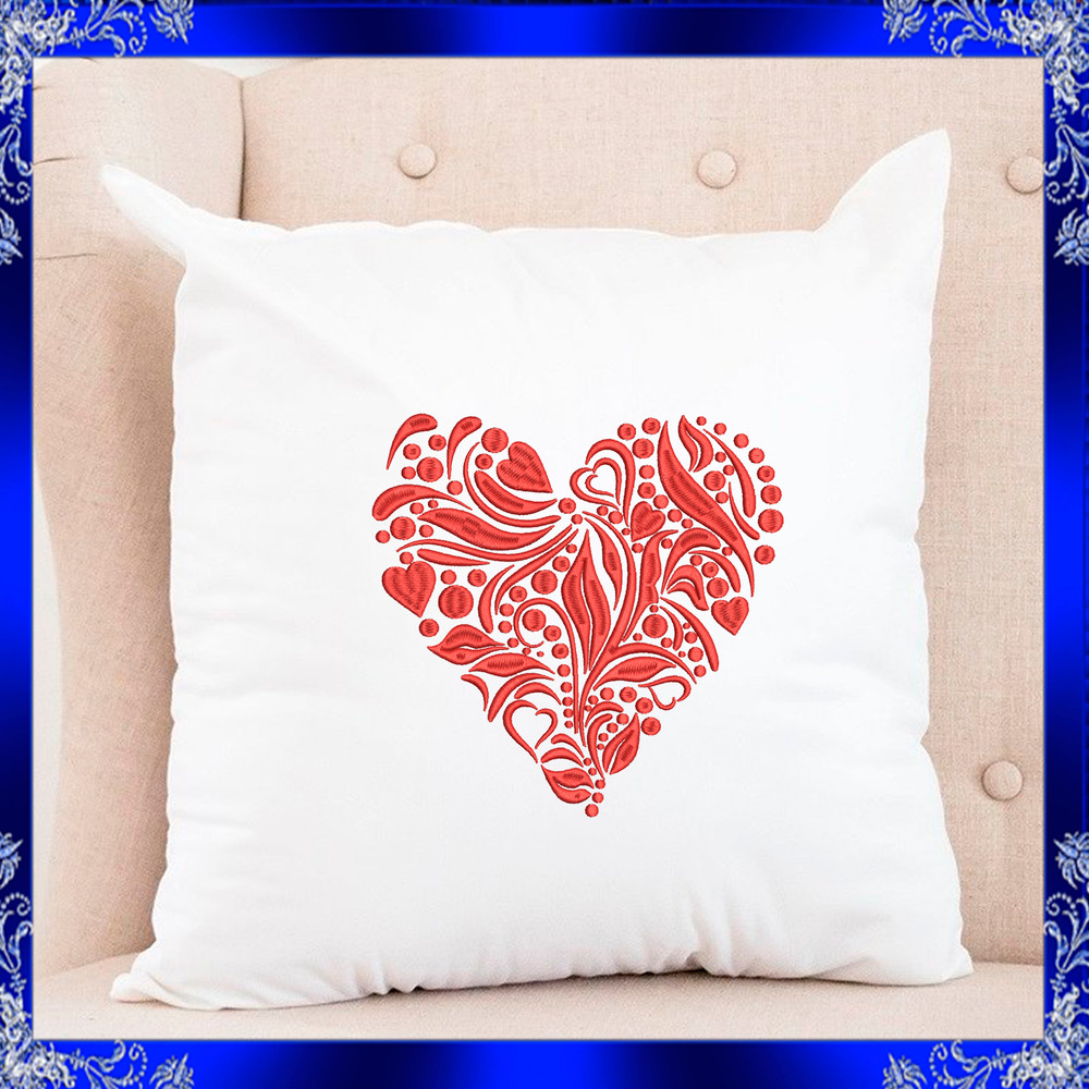 Heart Machine Embroidery Valentines Day Curl Heart Love Embroidery Heart Ornament Embroidery Vintag 2