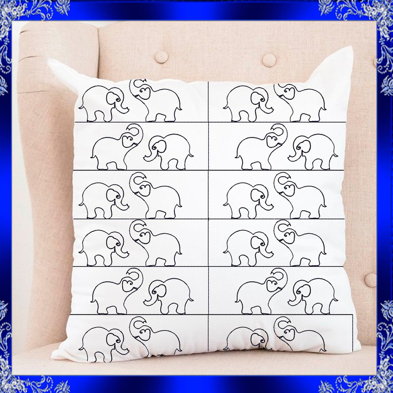 Quilting Elephant Embroidery Design Quilting Animal Machine Embroidery Design Quilting Quilting Blo 2