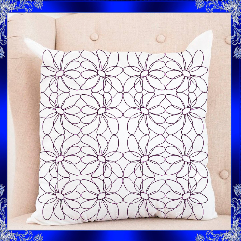 Quilting Flower Embroidery Design Quilting Swirly Machine Embroidery Design Quilting Flower Quiltin 3