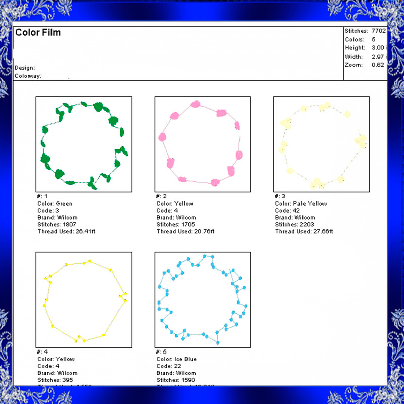 Flower Frame Embroidery Floral Wreath Frame Embroidery Wreath Floral Monogram Frame Embroidery Roun 3