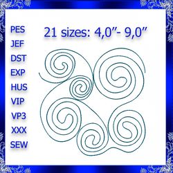 quilting swirls embroidery design quilting swirls quilting block stipple embroidery stippling quilting swirly 367