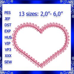 heart embroidery design mini heart love embroidery design machine embroidery design tiny hearts pattern heart filled 408