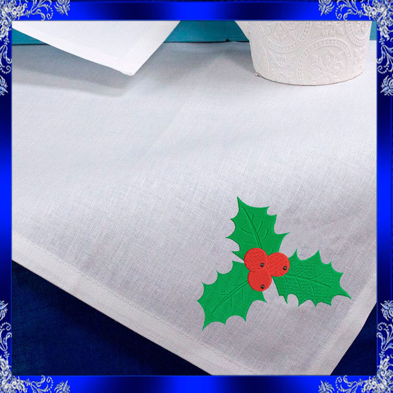 Holly Berry Machine Embroidery Design Holly Christmas Berry Embroidery Design Holiday Embroidery De 3