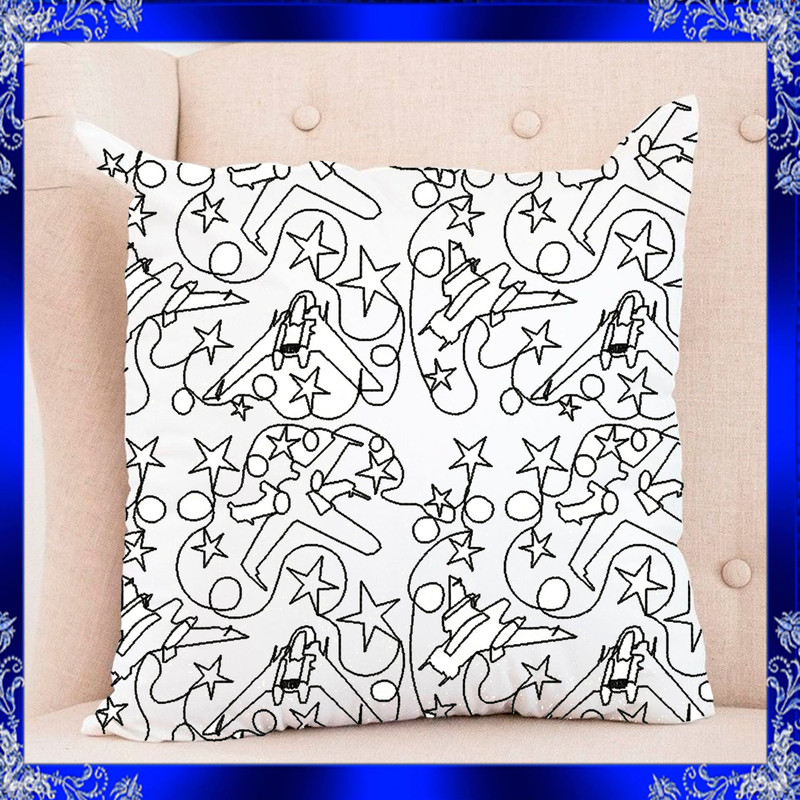 Spaceship Quilt Block Machine Embroidery Design Space Quilting Block Embroidery Design Continuous Q 1