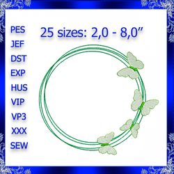 butterfly frame machine embroidery design butterfly embroidery design butterfly monogram frame embroidery spring frame